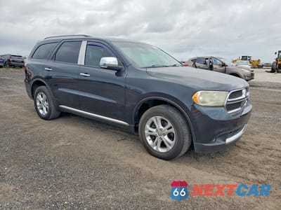 Czwarte zdjęcie samochodu z boku: 2013 DODGE DURANGO CREW VIN:1C4RDHDG3DC617091 - miniatura