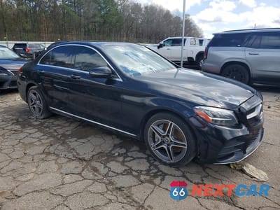 Czwarte zdjęcie samochodu z boku: 2020 MERCEDES-BENZ C 300 4MATIC VIN:55SWF8EB9LU323579 - miniatura