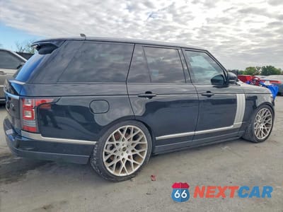 Trzecie zdjęcie samochodu z tyłu: 2016 LAND ROVER RANGE ROVER SUPERCHARGED VIN:SALGS2EF2GA266845 - miniatura