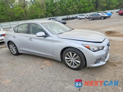 Czwarte zdjęcie samochodu z boku: 2017 INFINITI Q50 3.0T PREMIUM VIN:JN1EV7APXHM736124 - miniatura