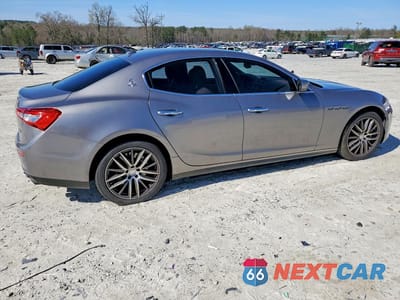 Trzecie zdjęcie samochodu z tyłu: 2016 MASERATI GHIBLI S VIN:ZAM57RTA6G1171524 - miniatura