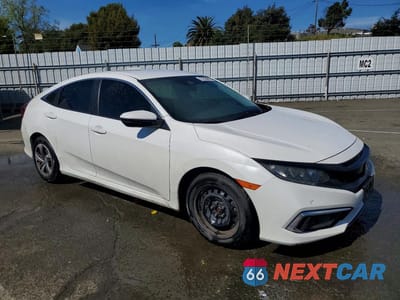 Czwarte zdjęcie samochodu z boku: 2020 HONDA CIVIC LX VIN:2HGFC2F67LH538396 - miniatura