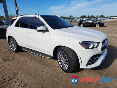Czwarte zdjęcie samochodu z boku: 2022 MERCEDES-BENZ GLE 350 VIN:4JGFB4JB3NA676063 - miniatura