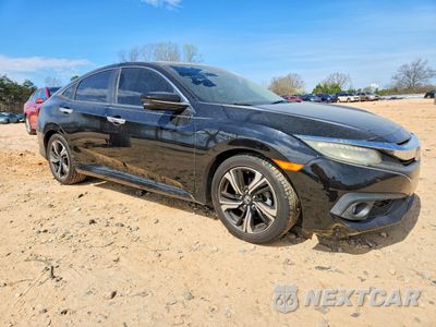 Czwarte zdjęcie samochodu z boku: 2017 HONDA CIVIC TOURING VIN:2HGFC1F92HH633184 - miniatura