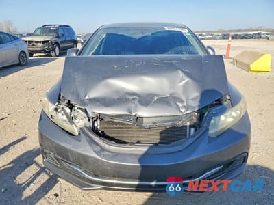 Piąte zdjęcie samochodu w środku: 2013 HONDA CIVIC EX VIN:19XFB2F8XDE088050 - miniatura