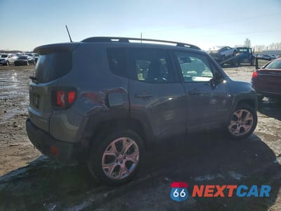 Trzecie zdjęcie samochodu z tyłu: 2022 JEEP RENEGADE LIMITED VIN:ZACNJDD19NPN63978 - miniatura