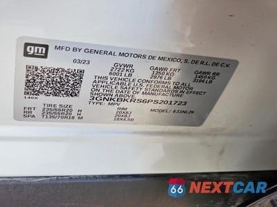 Zdjęcie 13 z 13 samochodu: 2023 CHEVROLET BLAZER RS VIN:3GNKBKRS6PS201723 - miniatura