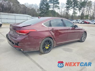 Trzecie zdjęcie samochodu z tyłu: 2016 HYUNDAI GENESIS 3.8L VIN:KMHGN4JEXGU142260 - miniatura