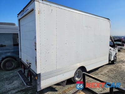 Trzecie zdjęcie samochodu z tyłu: 2017 FORD TRANSIT BOX TRUCK VIN:1FDRS8PM3HKB05507 - miniatura