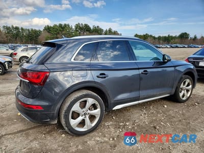 Trzecie zdjęcie samochodu z tyłu: 2021 AUDI Q5 PREMIUM PLUS VIN:WA1BAAFY3M2035855 - miniatura