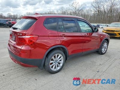 Trzecie zdjęcie samochodu z tyłu: 2014 BMW X3 XDRIVE28I VIN:5UXWX9C59E0D32724 - miniatura