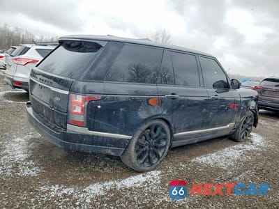 Trzecie zdjęcie samochodu z tyłu: 2015 LAND ROVER RANGE ROVER AUTOBIOGRAPHY VIN:SALGV2TF2FA207805 - miniatura