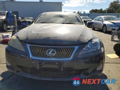 Piąte zdjęcie samochodu w środku: 2010 LEXUS IS 250 BASE VIN:JTHBF5C23A5112960 - miniatura