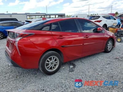 Trzecie zdjęcie samochodu z tyłu: 2017 TOYOTA PRIUS TWO VIN:JTDKBRFU2H3544592 - miniatura