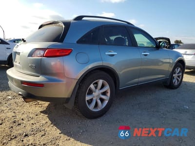 Trzecie zdjęcie samochodu z tyłu: 2005 INFINITI FX35 BASE VIN:JNRAS08U05X109563 - miniatura