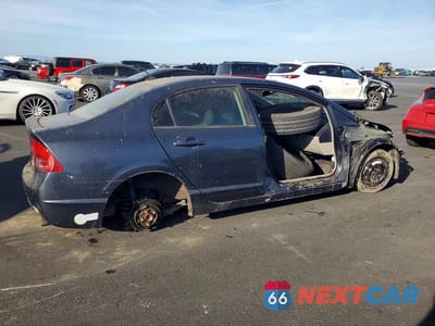 Trzecie zdjęcie samochodu z tyłu: 2007 HONDA CIVIC HYBRID VIN:JHMFA36237S006843 - miniatura