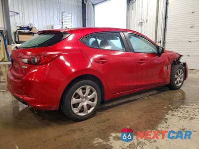 Trzecie zdjęcie samochodu z tyłu: 2017 MAZDA 3 SPORT VIN:JM1BN1K79H1148227 - miniatura