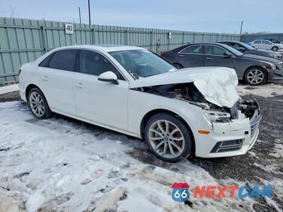 Czwarte zdjęcie samochodu z boku: 2018 AUDI A4 PROGRESSIV VIN:WAUBNAF4XJN006397 - miniatura