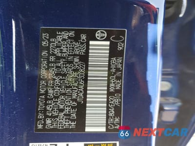 Zdjęcie 12 z 12 samochodu: 2023 TOYOTA PRIUS XLE VIN:JTDACAAU6P3008227 - miniatura