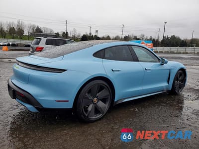 Trzecie zdjęcie samochodu z tyłu: 2020 PORSCHE TAYCAN TURBO VIN:WP0AC2Y11LSA71370 - miniatura