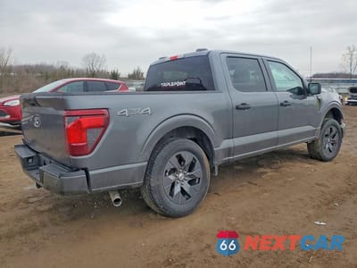 Trzecie zdjęcie samochodu z tyłu: 2025 FORD F150 STX VIN:1FTEW2LP0SKE60341 - miniatura