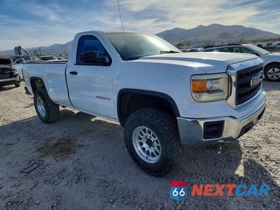 Czwarte zdjęcie samochodu z boku: 2015 GMC SIERRA K1500 VIN:1GTN2TEC2FZ403583 - miniatura