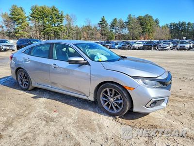 Czwarte zdjęcie samochodu z boku: 2020 HONDA CIVIC EXL VIN:19XFC1F73LE209756 - miniatura