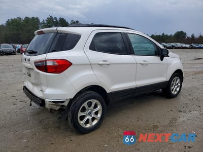 Trzecie zdjęcie samochodu z tyłu: 2019 FORD ECOSPORT SE VIN:MAJ6S3GL8KC251295 - miniatura
