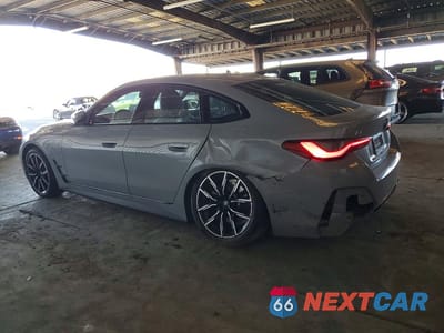 Drugie zdjęcie samochodu z przodu: 2024 BMW I4 EDRIVE 35 VIN:WBY43AW05RFR98855 - miniatura