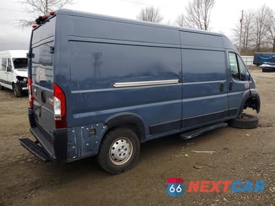 Trzecie zdjęcie samochodu z tyłu: 2019 RAM PROMASTER 2500 EXT CARGO 3.6L HIGH ROOF VIN:3C6TRVDG6KE514721 - miniatura