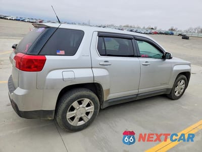 Trzecie zdjęcie samochodu z tyłu: 2012 GMC TERRAIN SLE VIN:2GKALMEK9C6130758 - miniatura