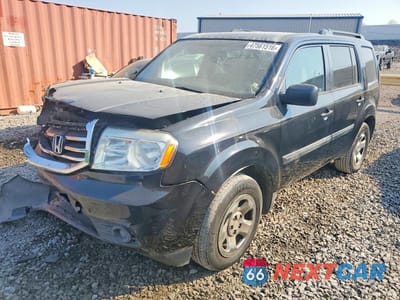 2012 HONDA PILOT LX 5FNYF3H26CB035222 - główne zdjęcie licytacji z USA - miniatura