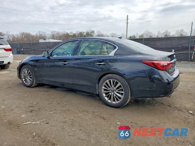 Drugie zdjęcie samochodu z przodu: 2018 INFINITI Q50 3.0T LUXE VIN:JN1EV7AR7JM431493 - miniatura