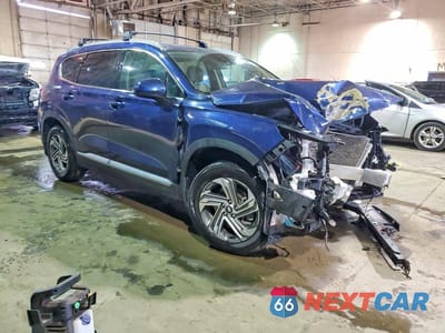 Czwarte zdjęcie samochodu z boku: 2022 HYUNDAI SANTA FE SEL VIN:5NMS24AJ9NH376320 - miniatura