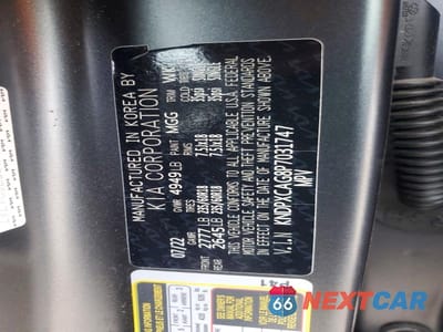 Zdjęcie 13 z 13 samochodu: 2023 KIA SPORTAGE HYBRID SX-PRESTIGE VIN:KNDPXCAG8P7031747 - miniatura