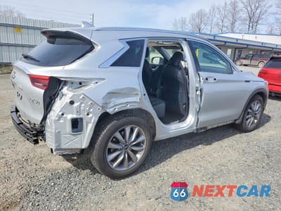 Trzecie zdjęcie samochodu z tyłu: 2021 INFINITI QX50 LUXE VIN:3PCAJ5BB1MF104324 - miniatura