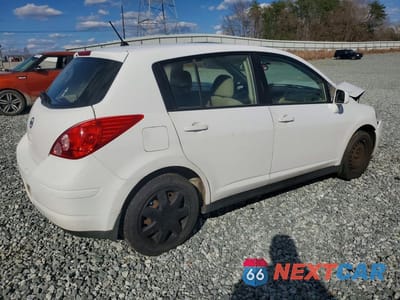 Trzecie zdjęcie samochodu z tyłu: 2009 NISSAN VERSA 1.8 S VIN:3N1BC13E89L398977 - miniatura