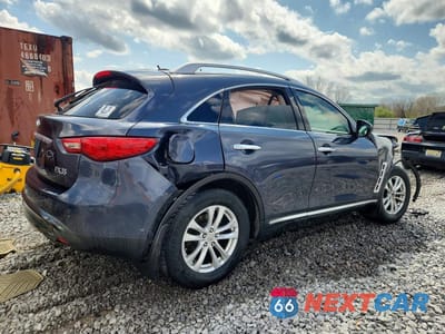 Trzecie zdjęcie samochodu z tyłu: 2009 INFINITI FX35 BASE VIN:JNRAS18U69M102095 - miniatura