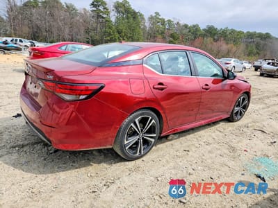 Trzecie zdjęcie samochodu z tyłu: 2021 NISSAN SENTRA SR VIN:3N1AB8DV5MY325339 - miniatura