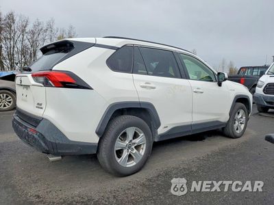 Trzecie zdjęcie samochodu z tyłu: 2019 TOYOTA RAV4 HYBRID XLE VIN:JTMRWRFV7KD505493 - miniatura