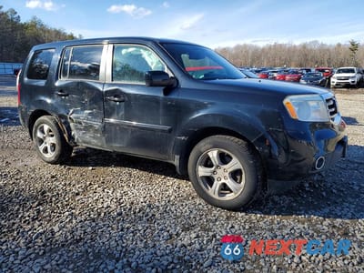 Czwarte zdjęcie samochodu z boku: 2013 HONDA PILOT EXL VIN:5FNYF4H59DB025320 - miniatura
