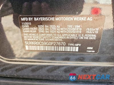 Zdjęcie 13 z 13 samochodu: 2016 BMW X5 XDRIVE35I VIN:5UXKR0C59G0P27670 - miniatura