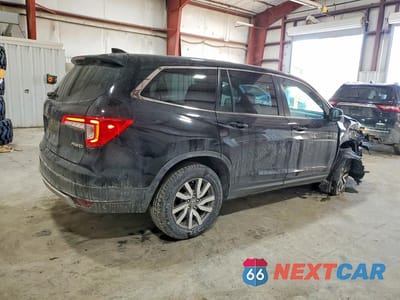 Trzecie zdjęcie samochodu z tyłu: 2020 HONDA PILOT EXL VIN:5FNYF6H51LB016640 - miniatura