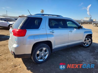 Trzecie zdjęcie samochodu z tyłu: 2012 GMC TERRAIN SLT VIN:2GKFLXE52C6105301 - miniatura