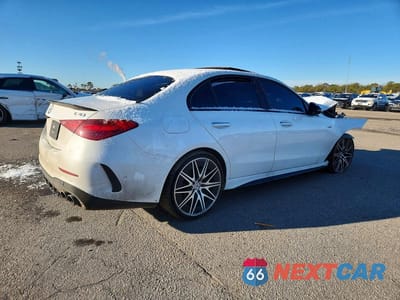 Trzecie zdjęcie samochodu z tyłu: 2024 MERCEDES-BENZ C 43 AMG VIN:W1KAF8HB0RR157209 - miniatura
