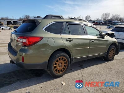 Trzecie zdjęcie samochodu z tyłu: 2016 SUBARU OUTBACK 2.5I LIMITED VIN:4S4BSBNC6G3360217 - miniatura