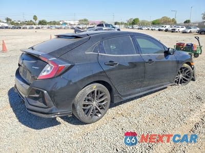 Trzecie zdjęcie samochodu z tyłu: 2021 HONDA CIVIC SPORT VIN:SHHFK7H45MU427104 - miniatura