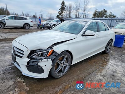 2015 MERCEDES-BENZ C 400 4MATIC 55SWF6GB6FU027442 - główne zdjęcie licytacji z USA - miniatura