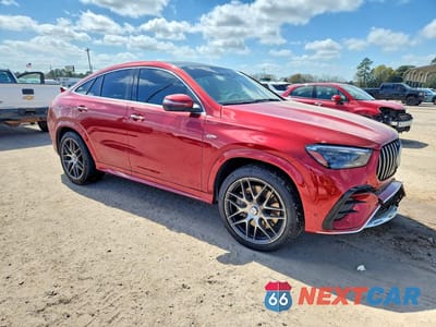 Czwarte zdjęcie samochodu z boku: 2025 MERCEDES-BENZ GLE COUPE AMG 53 4MATIC VIN:4JGFD6BB8SB384757 - miniatura