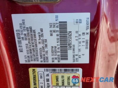 Zdjęcie 12 z 12 samochodu: 2015 FORD MUSTANG GT VIN:1FA6P8CF5F5316256 - miniatura